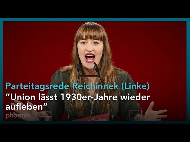 Parteitag Die Linke: Rede von Heidi Reichinnek | 19.01.25