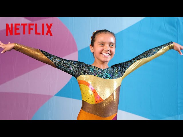 Alkira’s Floor Routine Performance 🤸‍♀️ A Second Chance: Rivals! | Netflix After School