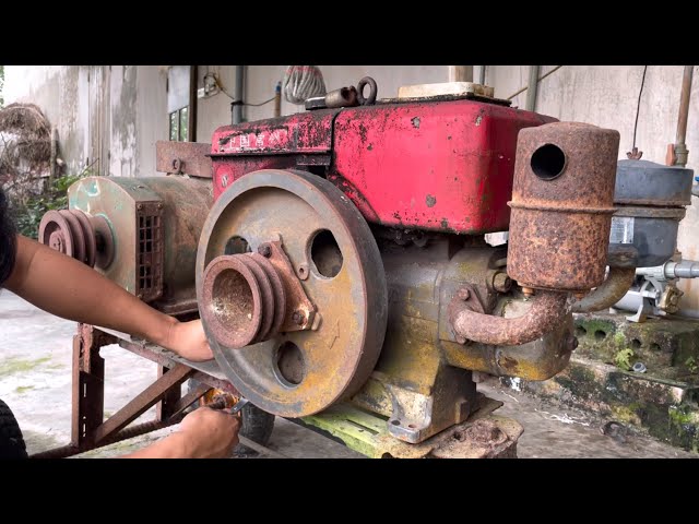 Wake Up Generator Hibernating 20 Years | Diesel Engine Recovery P1