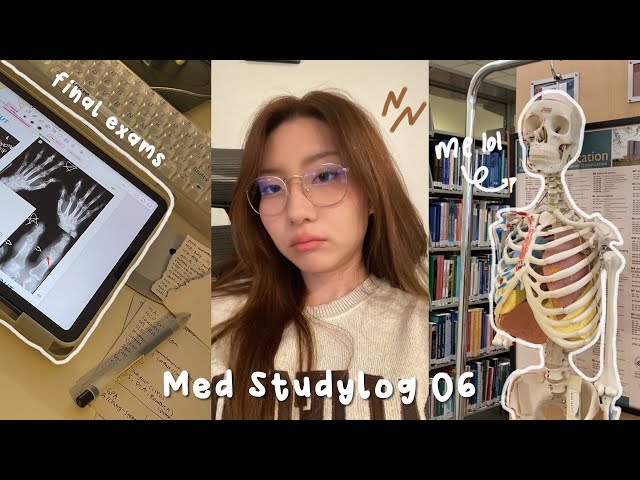 STUDY VLOG ✐ᝰ med school finals, grade reveal, spotify wrapped, new iphone, packing for korea