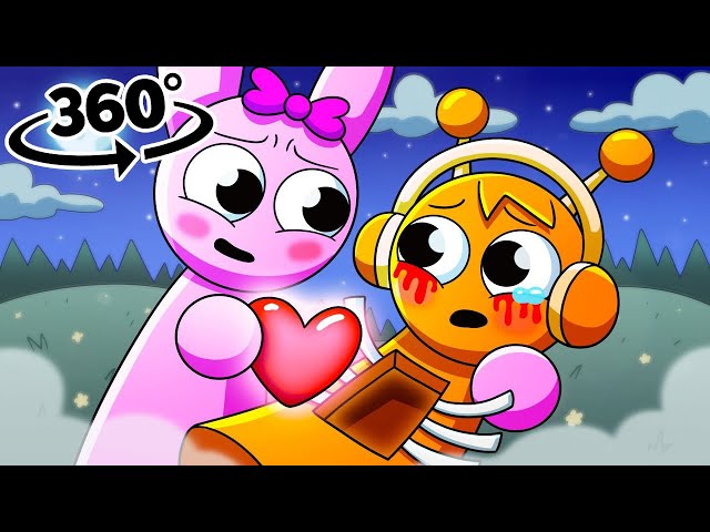 360 VR REACTION PINKI Fixes OREN's BROKEN HEARTCartoon Animat injected