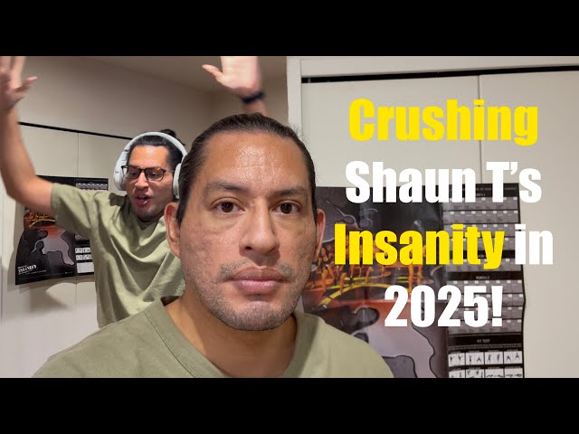 Crushing Shaun T's Insanity in 2025! Join My Beachbody Adventure!