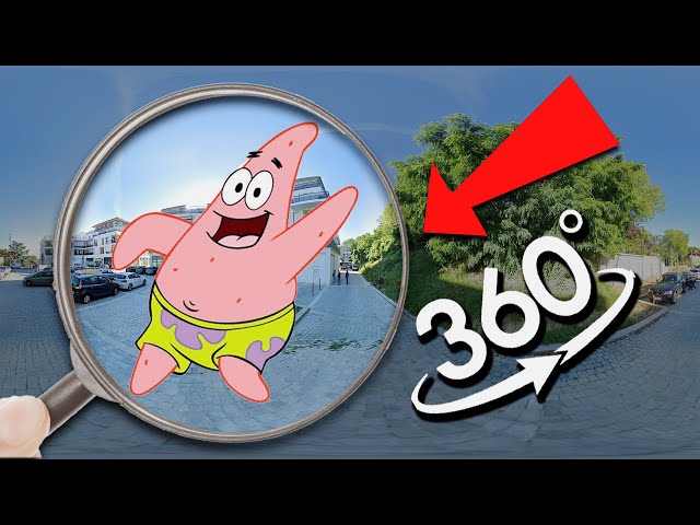 Find Patrick Star | Patrick Star - SpongeBob SquarePants | Finding Challenge 360º VR Video - TDC Tan