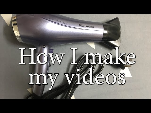 How I make my videos white noise