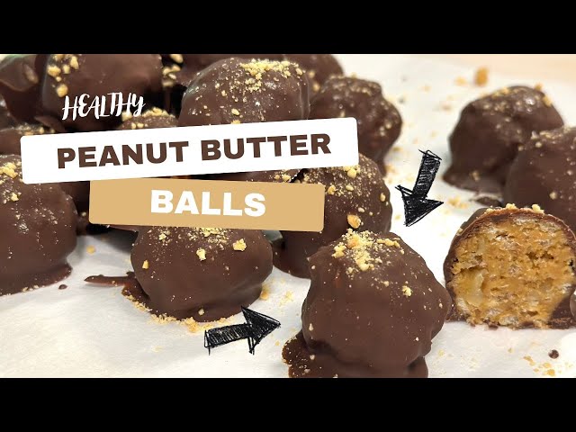 Peanut Butter Balls (but healthier so we can eat them more often! 😉🙌🏻)