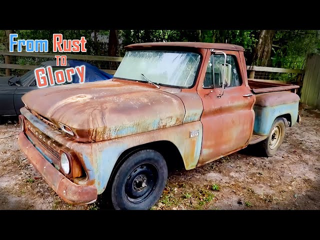 Full Restoration of an Abandoned V8 Chevrolet C10 | Build by @FLManGarage