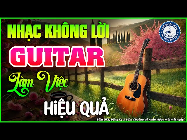 Nhạc Không Lời Buổi Sáng Làm Việc Hiệu Quả | Hòa Tấu Rumba Guitar | Nhạc Cafe Buổi Sáng