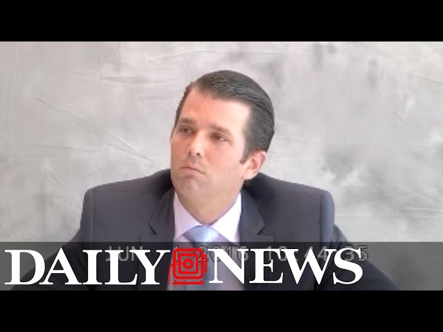 Donald Trump Jr. deposition: part 1