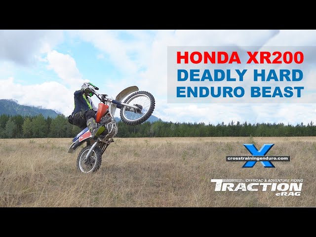 Deadly Honda XR200R extreme enduro beast!︱Cross Training Enduro