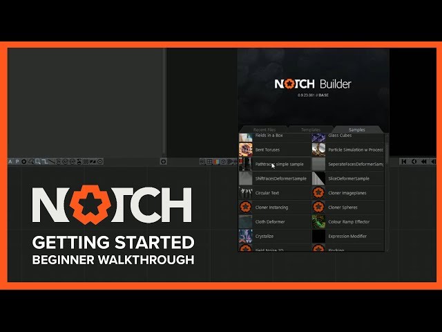 Getting Started In Notch - Basic Overview Walkthrough