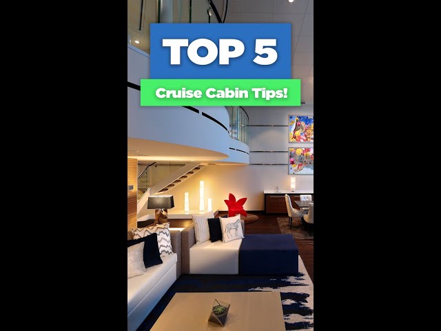 TOP 5 CRUISE TIPS: Cabin hacks! #shorts #cruise