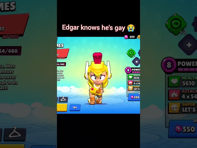 Edgar knows he's Gay 😭😭😭