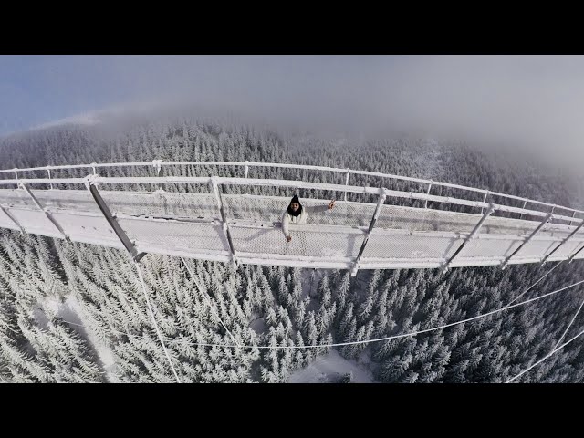 SKY Bridge 721 - NEJDELŠÍ VISUTÝ MOST NA SVĚTĚ🇨🇿 (5K Video UHD)