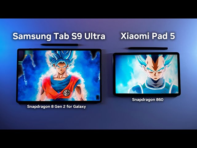 Samsung Tab S9 Ultra vs Xiaomi Pad 5 | Speed Test