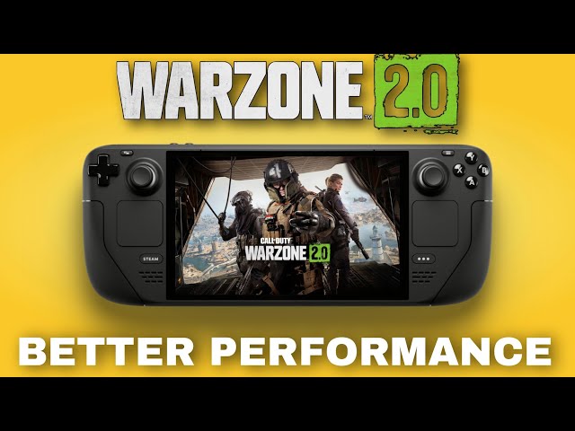 GET BETTER FPS on WARZONE 2 Steam Deck Windows Every Settings FPS (Minimum | Basic | Ultra)