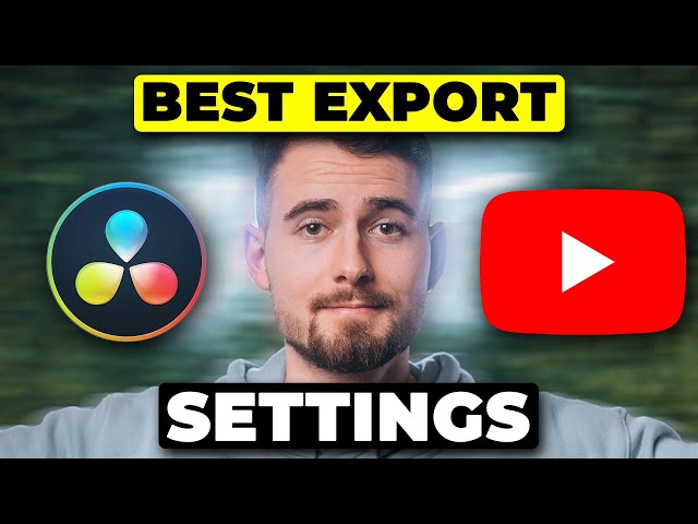 BEST Youtube EXPORT Settings 2024 in DaVinci Resolve 18 | Tutorial