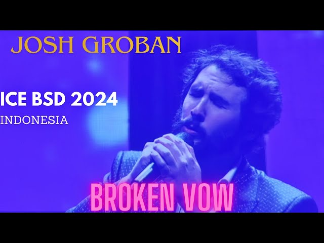 Josh Groban Broken Vow, David Foster 2024 OCBC Premium at Jakarta ICE BSD 14 June 2024