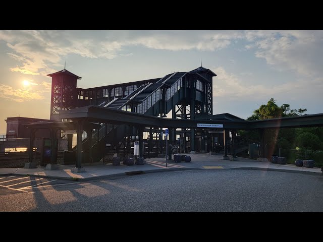 Amtrak & MTA Metro-North Railroad Evening Rush action at Scarborough (7/29/24)