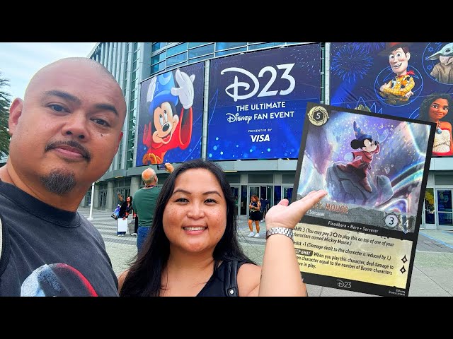 D23 Awesome walkthrough of the Expo Floor - World's LARGEST Disney Fan Event 2024