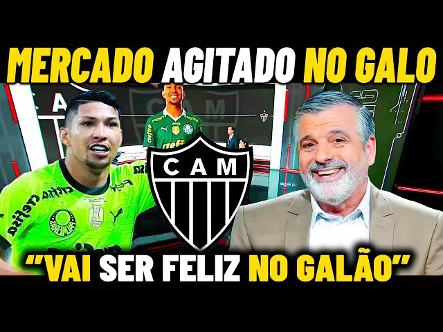 RONY NO GALO ! IMPRENSA REPERCUTE A POSSIVEL CHEGADA AO ATLÉTICO MINEIRO / NOTICIAS DO GALO HOJE