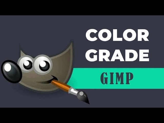 How to color grade image in GIMP