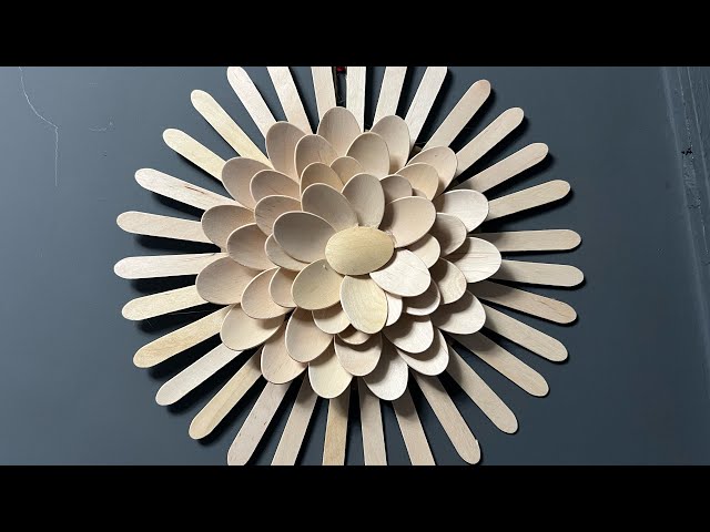 DIY Wall Hanging made from Wooden Spoons | Handmade Craft