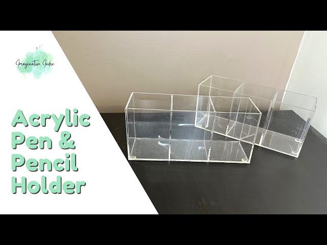 Review of 3 Compartment Acrylic Pen & Pencil Holders