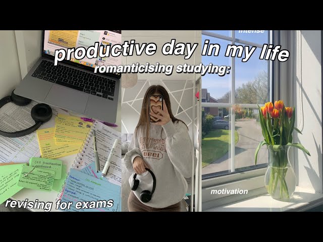 STUDY VLOG | lots of studying, revision tips & being productive