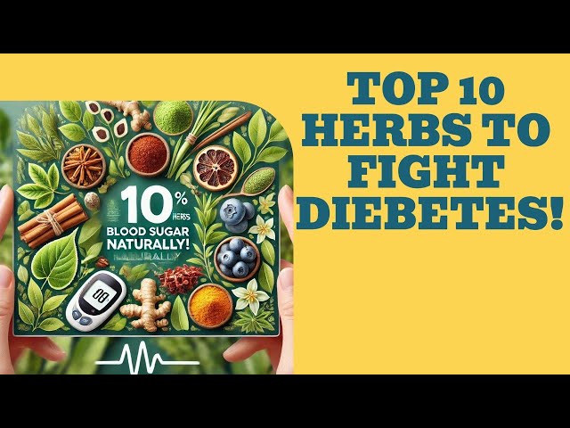 How to Lower Blood Sugar Without Medications? TOP 10 #herbalremedies