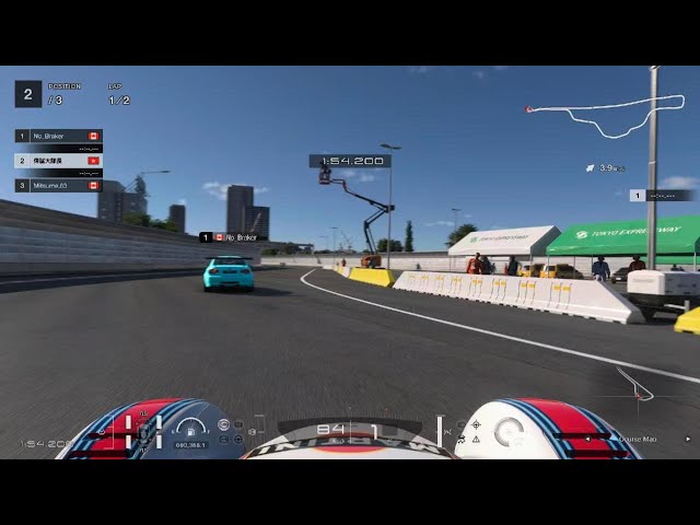 Gran Turismo 7  I Tokyo Expressway East Clockwise I Battle with Captain I E92 M3 vs SR3 (SR3 view)