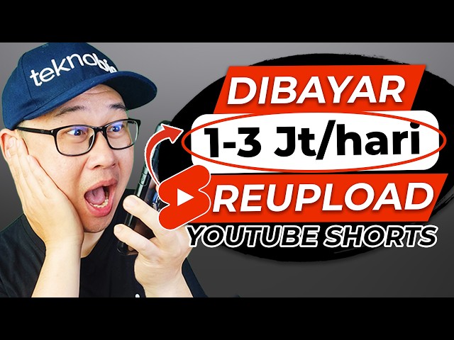 GILA (1-3 Jt per hari) 🤑dari IDE KONTEN YOUTUBE SHORTS INI!