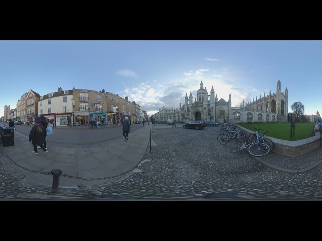 Living in Cambridge as a Brunel student. Explore a central Cambridge street in 360°