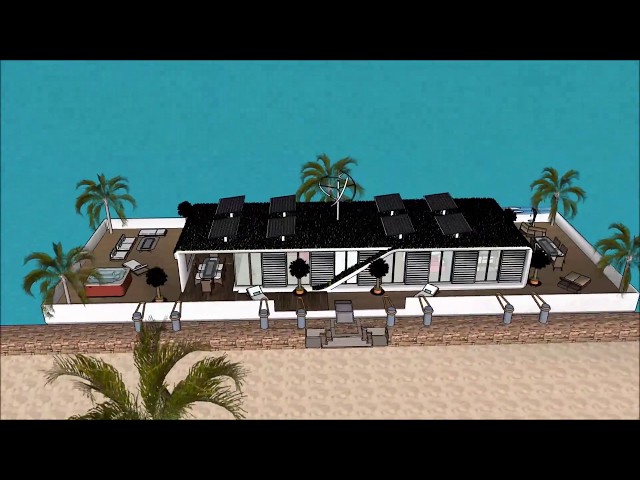 Spain Floating house mansiones en Barcelona la mansion Barcelona SPAIN floating Luxury Home on the w