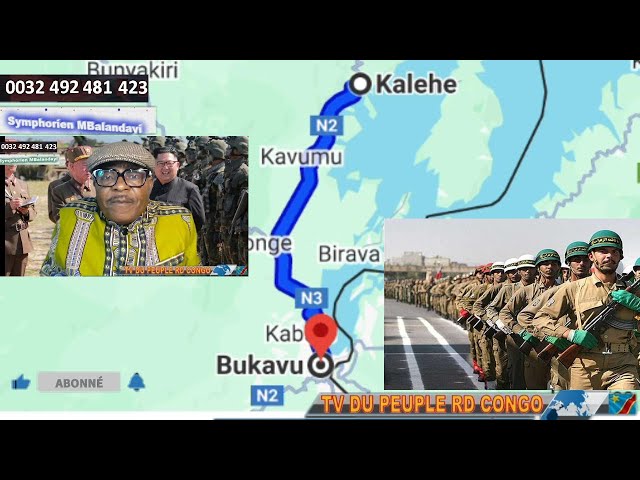 URGENT. REPLAY .LA SITUATION EST CRITIQUE AU SUD KIVU. TOLUKA IRAN NA COREE DU NORD SINON...