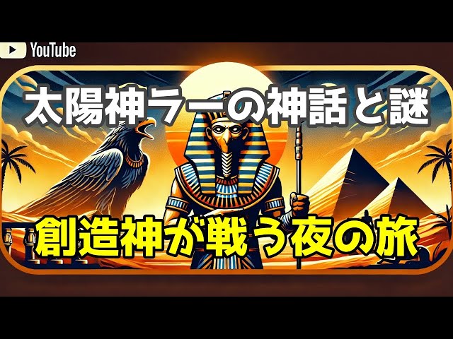 古代エジプトの太陽神ラーと神話、宗教の秘密