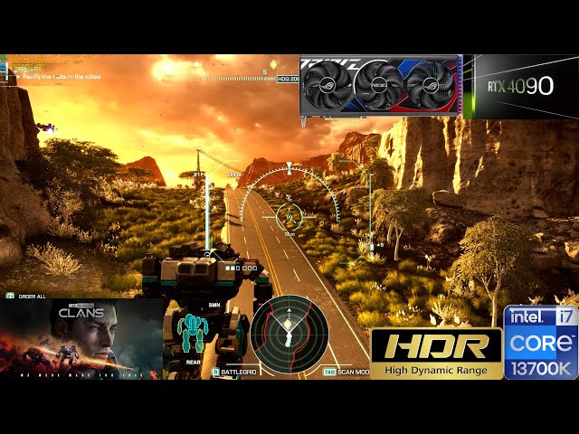 [4090|4K|HDR] MechWarrior 5 - Clans - Heir To The Dragon - Full Walkthrough (Trueborn) [UE5|DLSS|FG]