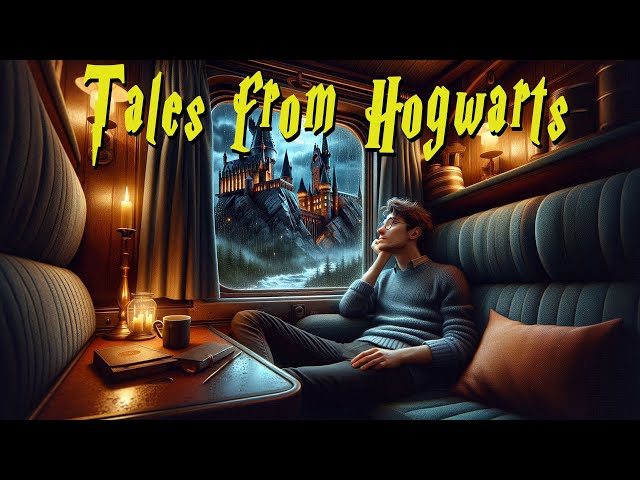 Tales from Hogwarts: Spellweaver's Tapestry | Cozy Rainy Ambience ASMR | Harry Potter Bedtime Storie