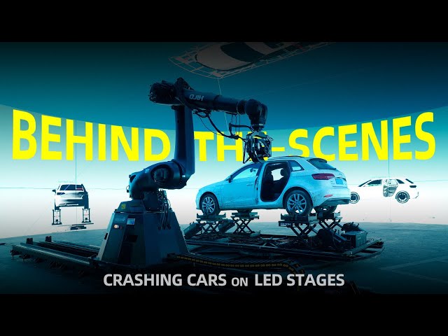 Virtual Production Behind-The-Scenes | Robots, Unreal Engine & Crashing Cars