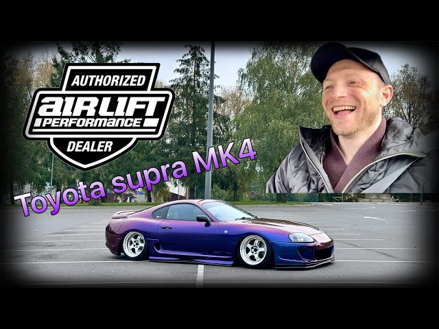 ESSAI TOYOTA SUPRA MK4 2JZ: la légende montée en AIRLIFT 😍