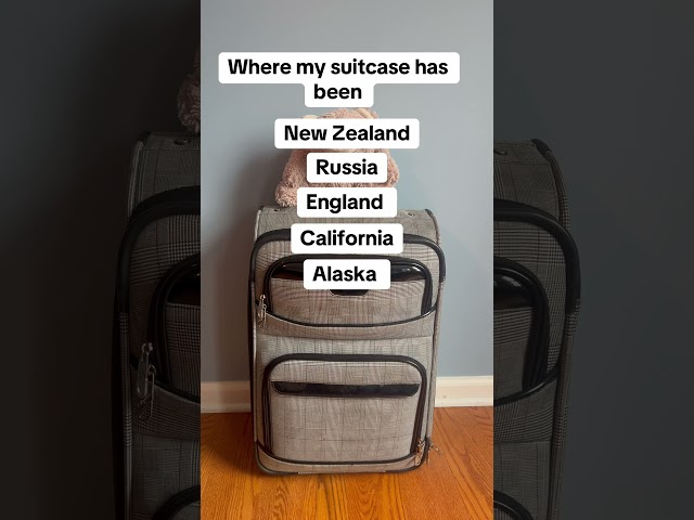 Where has your suitcase been?  #travel #traveltips #traveltiktok #travellifestyle