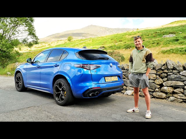 Driving the Alfa Romeo Stelvio Quadrifoglio to Italy!... Sort of...