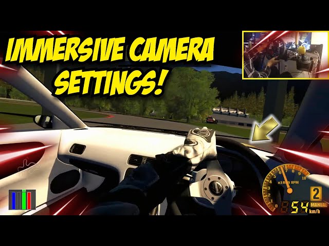 Best Neck FX & Camera Mod Settings For Assetto Corsa! *Immersive w/ Velocity Camera Pop*