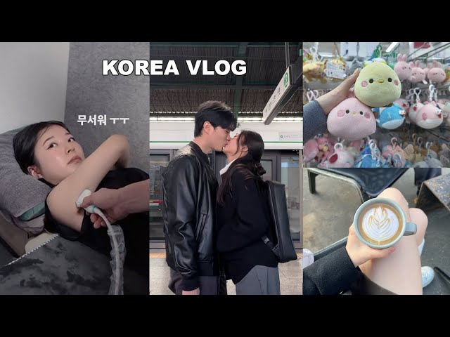 KOREA VLOG🧸 cutest couple activities in Seoul, my first beauty treatment, update on hate comments