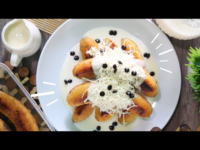 PISANG BERENDAM VLA KEJU | WAJIB DI COBA ! MENU BUKA PUASA ENAK BANGET