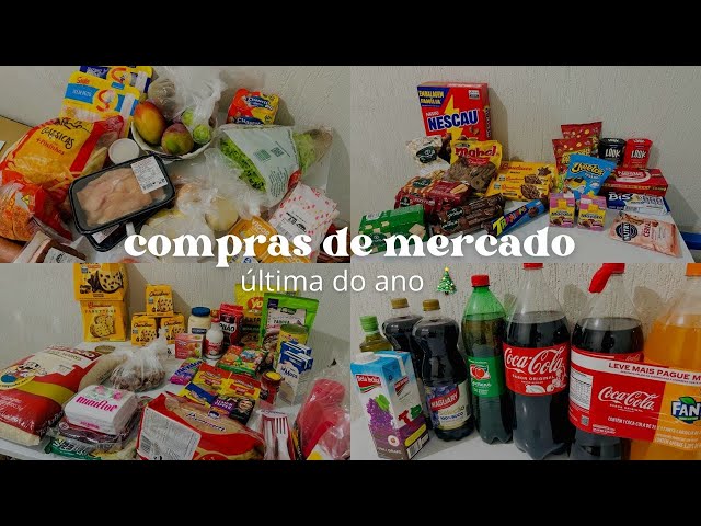 ✨ últimas compras de mercado do ano! Com valores