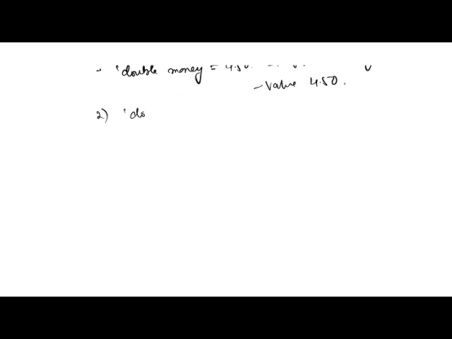 Write the code to print the number of chicken wings you can buy if you have 4.50 and they cost 0.75…