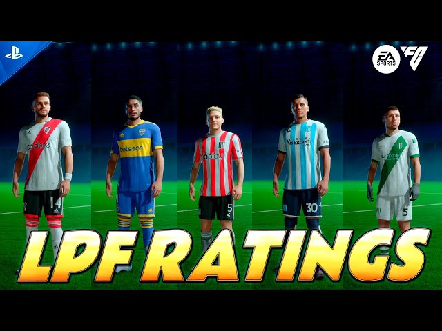 EA SPORTS FC24 | Liga Argentina Player Faces & Ratings