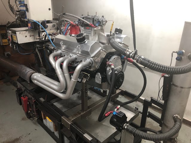 434 11:1 SBC Dyno Pull 667 hp / 617 lb-ft