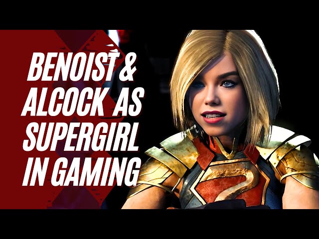 Milly Alcock & Melissa Benoist as Supergirl in Injustice 2 Gaming