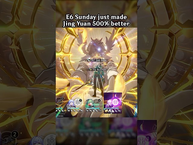 E6 SUNDAY JUST MADE JING YUAN 500% BETTER